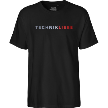 Technikliebe Technikliebe - 02 T-Shirt Fairtrade T-Shirt - schwarz