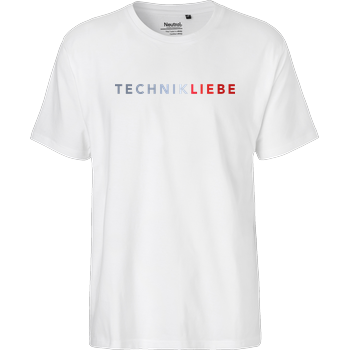 Technikliebe - 02 Fairtrade T-Shirt - weiß