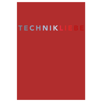Technikliebe - 02 Kunstdruck rot