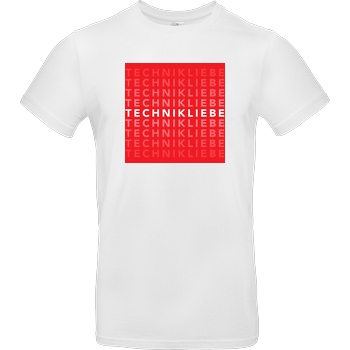 Technikliebe Technikliebe - 03 T-Shirt B&C EXACT 190 - Weiß
