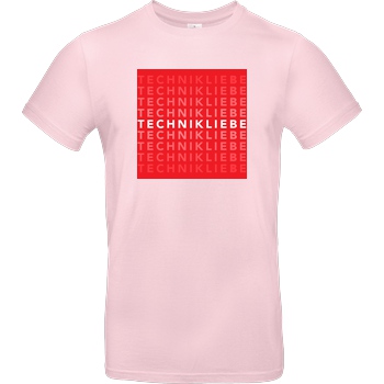 Technikliebe Technikliebe - 03 T-Shirt B&C EXACT 190 - Rosa