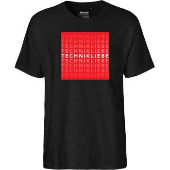 Technikliebe Technikliebe - 03 T-Shirt Fairtrade T-Shirt - schwarz