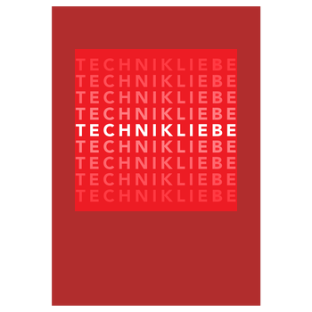 Technikliebe - 03 Kunstdruck rot