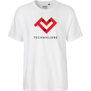 Technikliebe Technikliebe - 05 T-Shirt Fairtrade T-Shirt - weiß