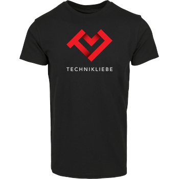 Technikliebe Technikliebe - 05 T-Shirt Hausmarke T-Shirt  - Schwarz