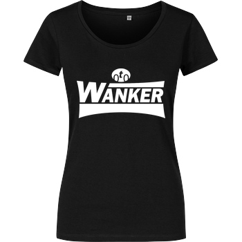 Teken Teken - Wanker T-Shirt Damenshirt schwarz