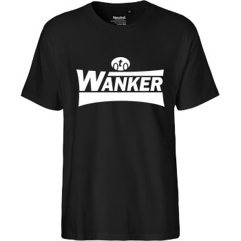 Teken Teken - Wanker T-Shirt Fairtrade T-Shirt - schwarz