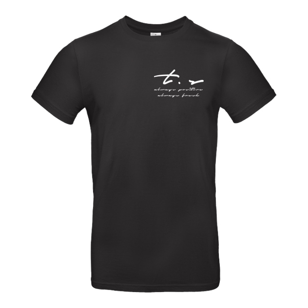 Tescht - Tescht - Signature Pocket - T-Shirt - B&C EXACT 190 - Schwarz
