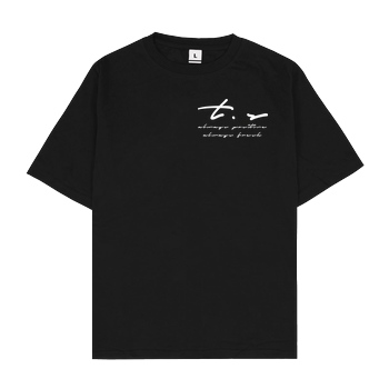 Tescht Tescht - Signature Pocket T-Shirt Oversize T-Shirt - Schwarz