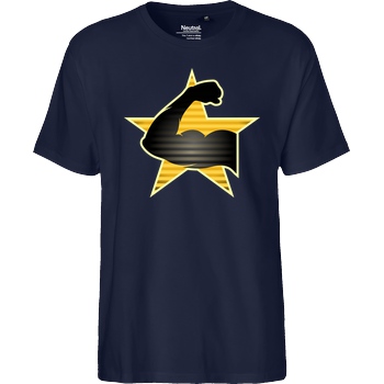 Tezzko Tezzko - Army T-Shirt Fairtrade T-Shirt - navy