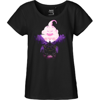 Donnie Art The Creature of Wrath T-Shirt Fairtrade Loose Fit Girlie - schwarz