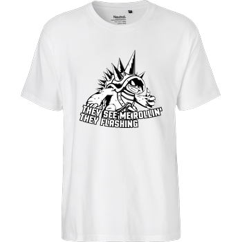 They See Me Rollin' Fairtrade T-Shirt - weiß