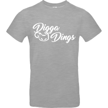 Tinkerleo Tinkerleo - Digga Dings T-Shirt B&C EXACT 190 - heather grey