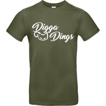 Tinkerleo Tinkerleo - Digga Dings T-Shirt B&C EXACT 190 - Khaki