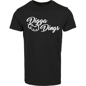 Tinkerleo Tinkerleo - Digga Dings T-Shirt Hausmarke T-Shirt  - Schwarz