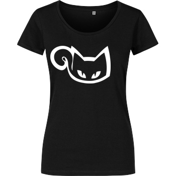 Tinkerleo Tinkerleo - Logo gross T-Shirt Damenshirt schwarz