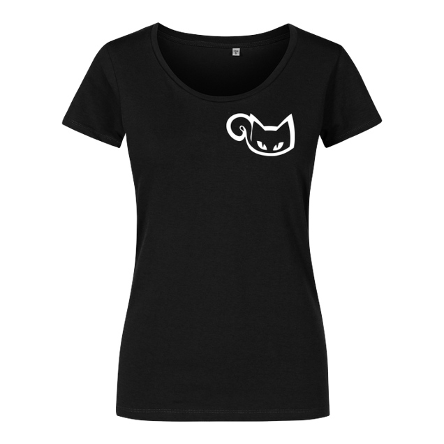 Tinkerleo - Tinkerleo - Logo Pocket - T-Shirt - Damenshirt schwarz