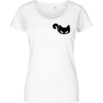 Tinkerleo Tinkerleo - Logo Pocket T-Shirt Damenshirt weiss