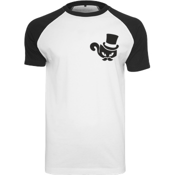Tinkerleo Tinkerleo - Sir T-Shirt Raglan-Shirt weiß