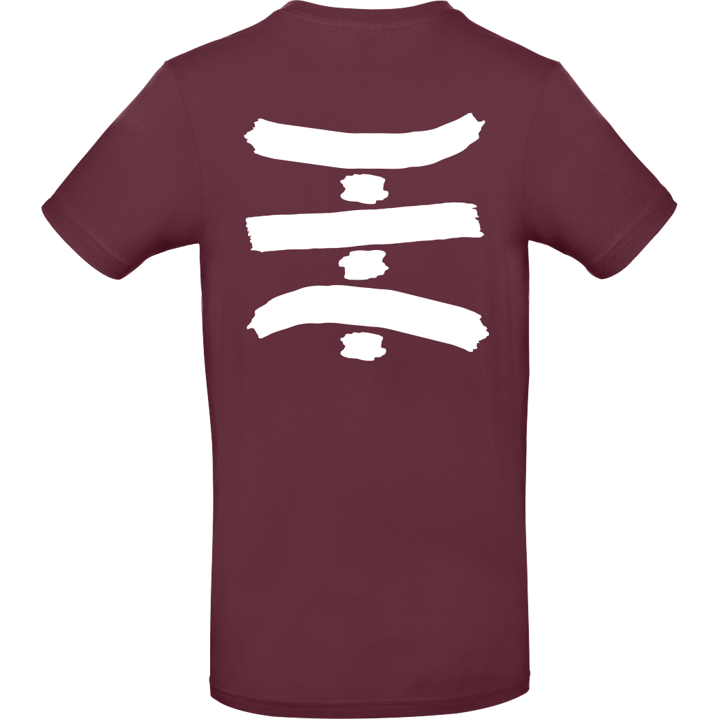 TipTapTube TipTapTube - Logo T-Shirt B&C EXACT 190 - Bordeaux