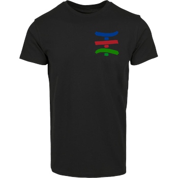 TipTapTube TipTapTube - Logo T-Shirt Hausmarke T-Shirt  - Schwarz
