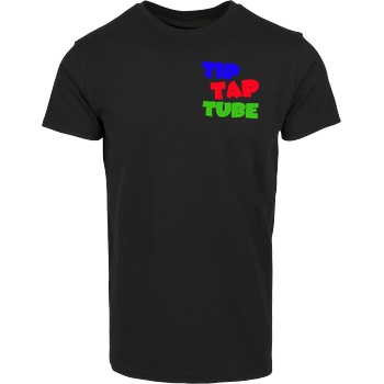 TipTapTube TipTapTube - Logo oldschool T-Shirt Hausmarke T-Shirt  - Schwarz
