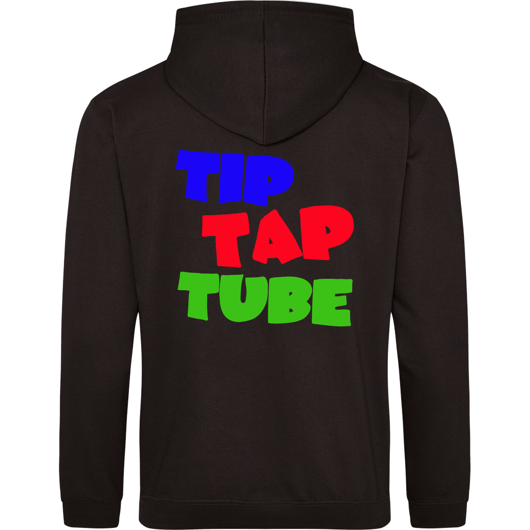 TipTapTube TipTapTube - Logo oldschool Sweatshirt JH Hoodie - Schwarz