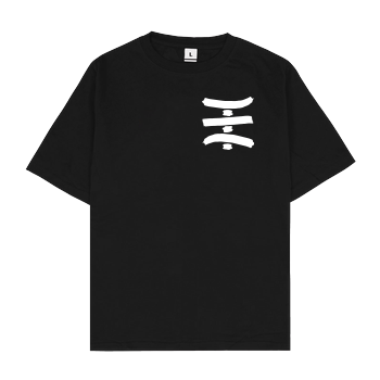 TipTapTube - Logo Oversize T-Shirt - Schwarz