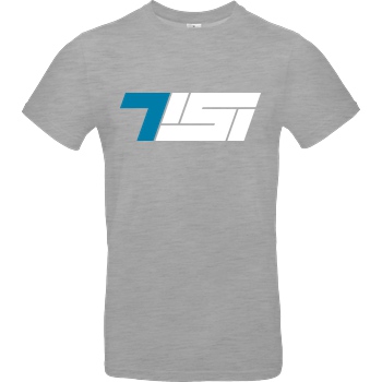 TisiSchubecH Tisi - Logo T-Shirt B&C EXACT 190 - heather grey