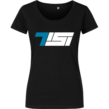 TisiSchubecH Tisi - Logo T-Shirt Damenshirt schwarz