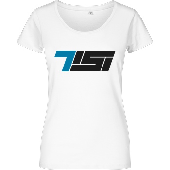 TisiSchubecH Tisi - Logo T-Shirt Damenshirt weiss
