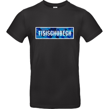 TisiSchubecH TisiSchubech - Camo Logo T-Shirt B&C EXACT 190 - Schwarz