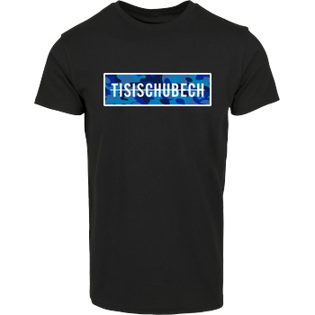 TisiSchubecH TisiSchubech - Camo Logo T-Shirt Hausmarke T-Shirt  - Schwarz