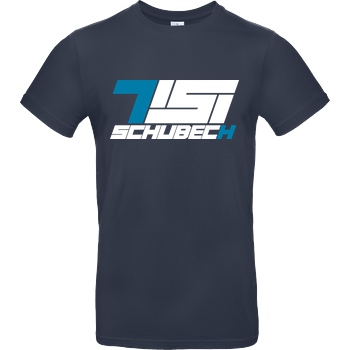 TisiSchubecH TisiSchubecH - Logo T-Shirt B&C EXACT 190 - Navy