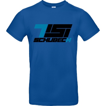 TisiSchubecH TisiSchubecH - Logo T-Shirt B&C EXACT 190 - Royal
