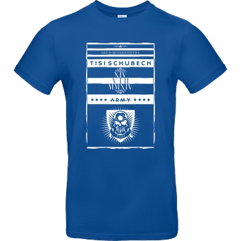 TisiSchubecH TisiSchubecH - Skull Logo T-Shirt B&C EXACT 190 - Royal