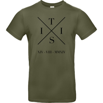 TisiSchubecH TisiSchubecH - X Logo T-Shirt B&C EXACT 190 - Khaki