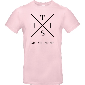 TisiSchubecH TisiSchubecH - X Logo T-Shirt B&C EXACT 190 - Rosa