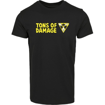 IamHaRa Tons of Damage T-Shirt Hausmarke T-Shirt  - Schwarz