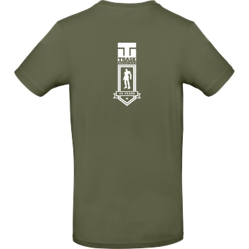 3dsupply Original Trask Industries T-Shirt B&C EXACT 190 - Khaki