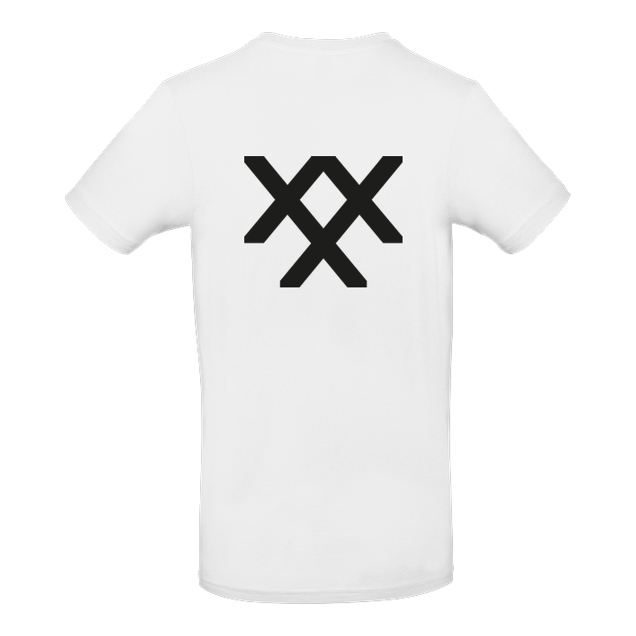 Triplexrider - TripleXrider - Logo - T-Shirt - B&C EXACT 190 - Weiß