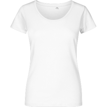 None Unbedruckte Textilien T-Shirt Damenshirt weiss