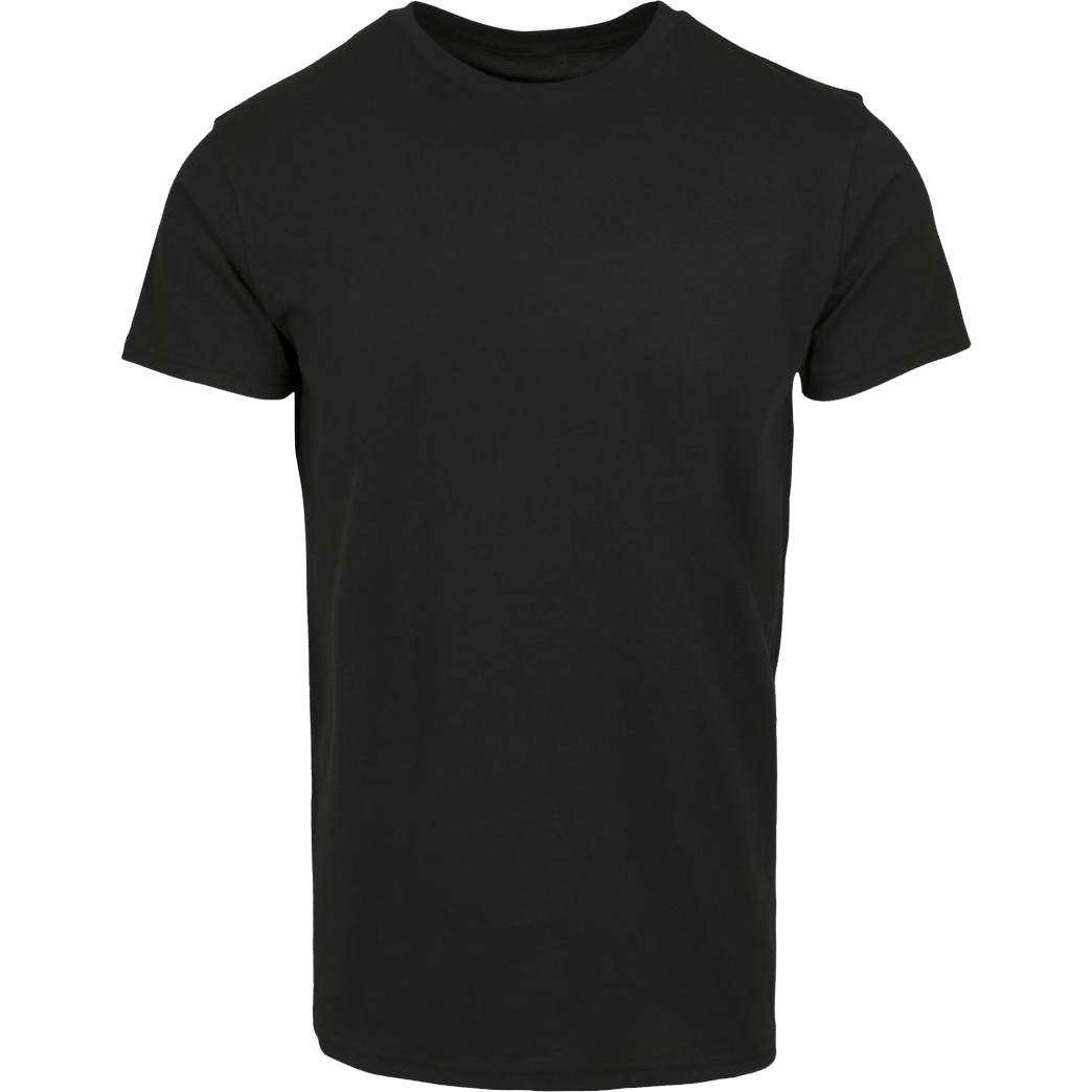 None Unbedruckte Textilien T-Shirt Hausmarke T-Shirt  - Schwarz