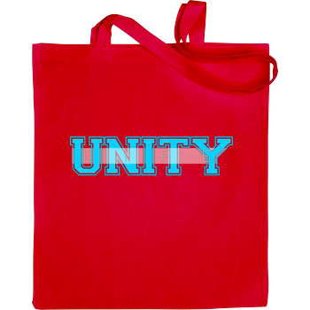 Unity-Life - College Logo Stoffbeutel rot