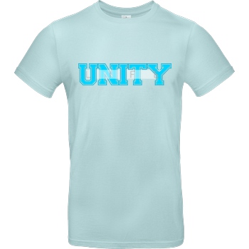 ScriptOase Unity-Life - College Logo T-Shirt B&C EXACT 190 - Mint