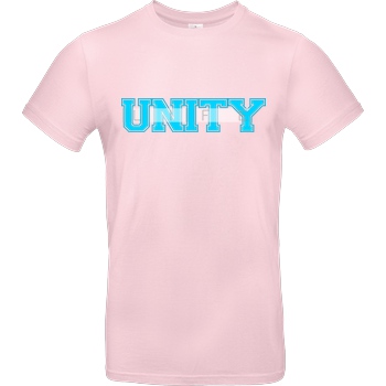 ScriptOase Unity-Life - College Logo T-Shirt B&C EXACT 190 - Rosa