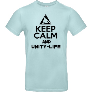 ScriptOase Unity-Life - Keep Calm T-Shirt B&C EXACT 190 - Mint