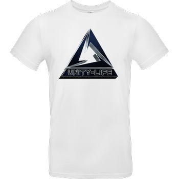 ScriptOase Unity-Life - Logo Black T-Shirt B&C EXACT 190 - Weiß