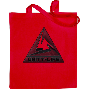 Unity-Life - Logo burgundy Stoffbeutel rot