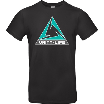 ScriptOase Unity-Life - Logo green T-Shirt B&C EXACT 190 - Schwarz